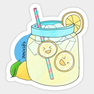 Cool Refreshing Lemonade Sticker